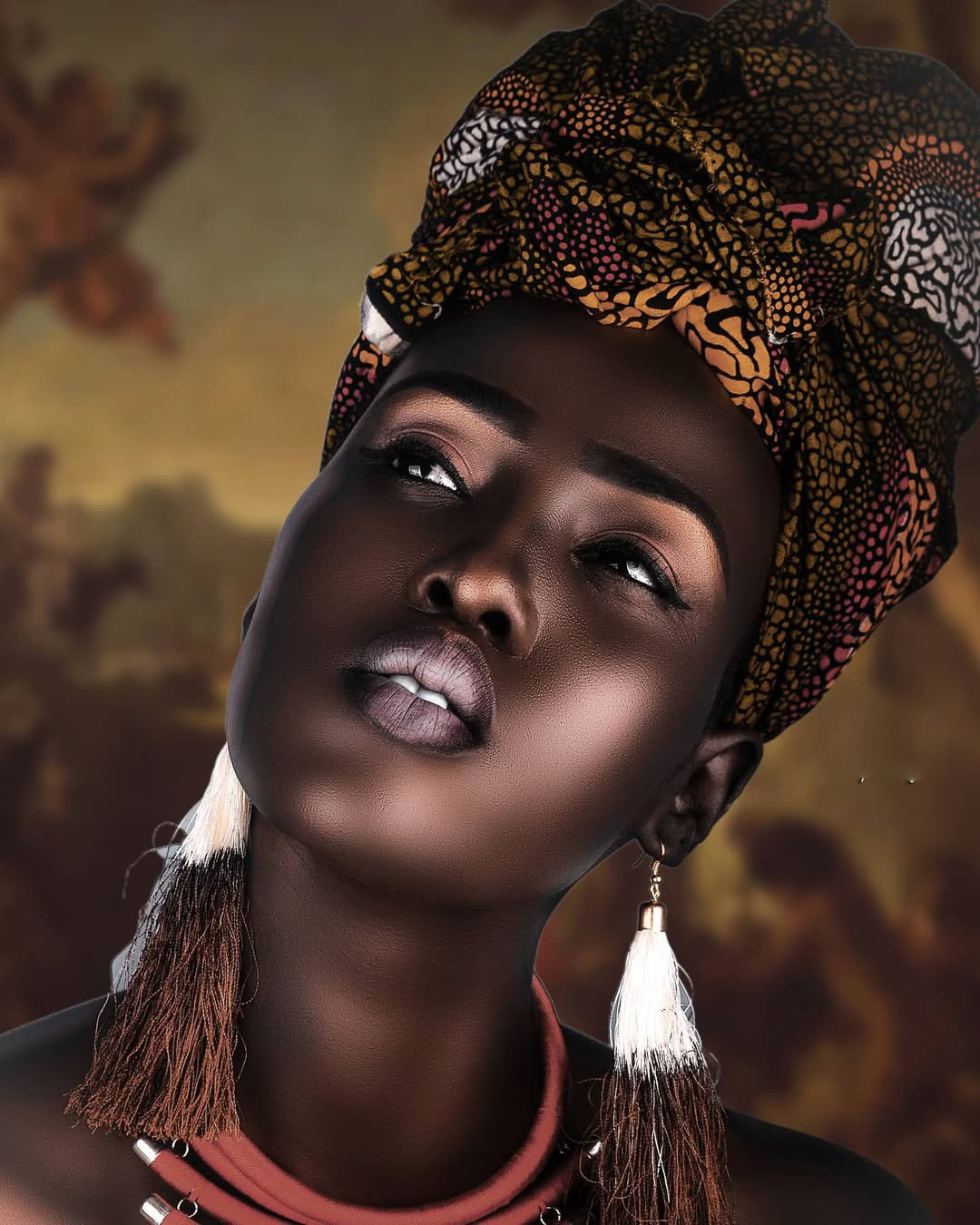 Studio portrait session